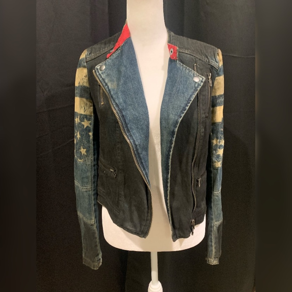 Multicolored Denim Jacket